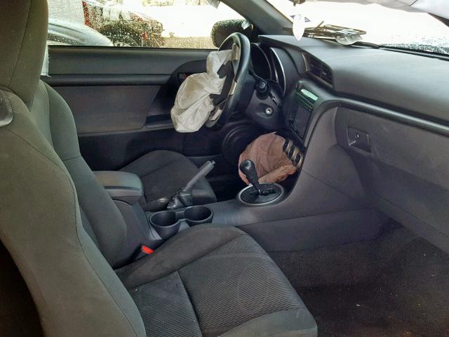 JTKJF5C77D3051341 - 2013 TOYOTA SCION TC ვერცხლისფერი ფოტო 5