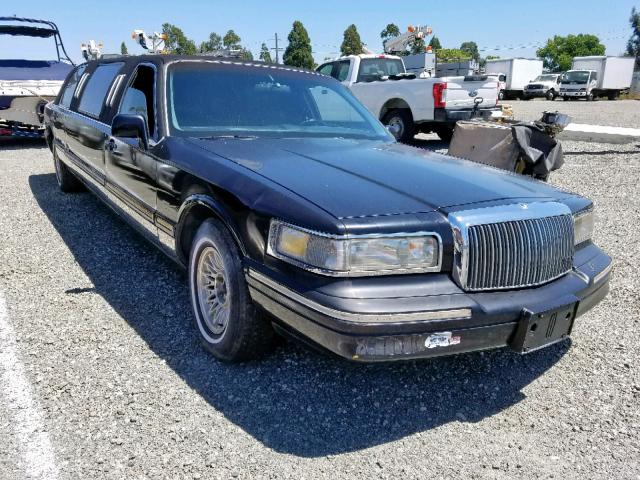 1LNLM81W0SY675205 - 1995 LINCOLN TOWN CAR E BLACK photo 1