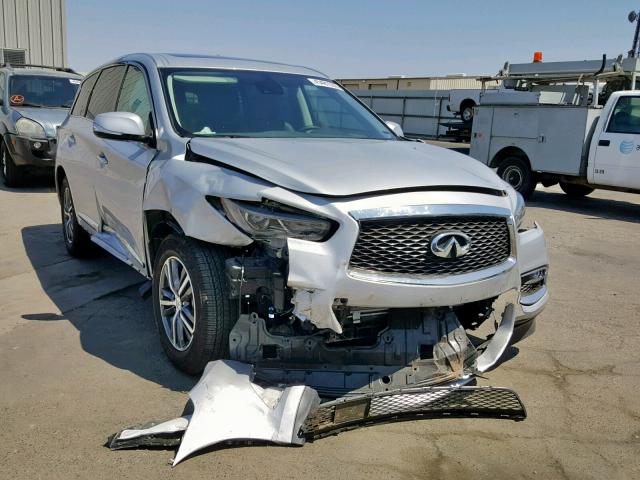 5N1DL0MM7KC553070 - 2019 INFINITI QX60 LUXE SILVER photo 1