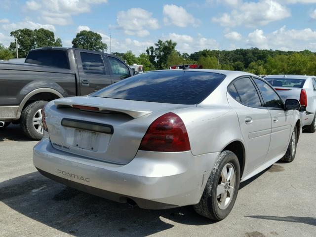 2G2WP552161268666 - 2006 PONTIAC GRAND PRIX SILVER photo 4