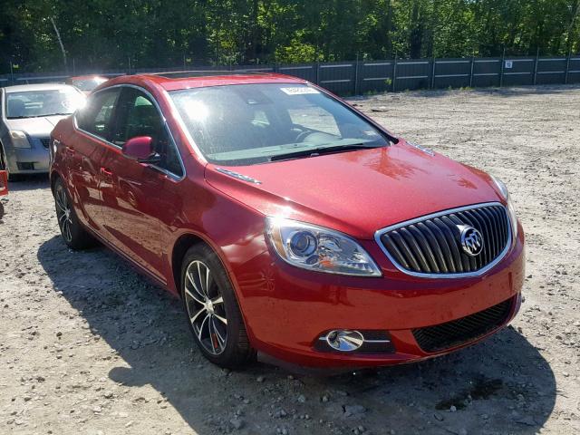 1G4PW5SK4G4136462 - 2016 BUICK VERANO SPO RED photo 1