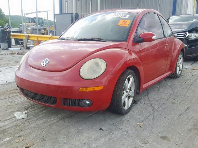 3VWSW31C56M409924 - 2006 VOLKSWAGEN NEW BEETLE წითელი ფოტო 2