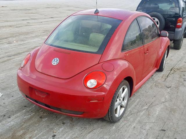 3VWSW31C56M409924 - 2006 VOLKSWAGEN NEW BEETLE წითელი ფოტო 4
