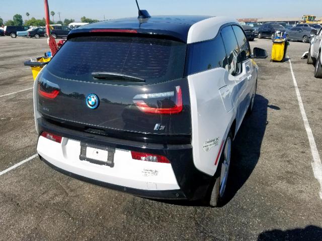 WBY1Z2C55FV556179 - 2015 BMW I3 BEV WHITE photo 4