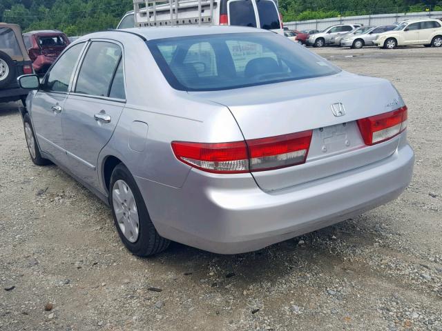 1HGCM56363A044858 - 2003 HONDA ACCORD LX SILVER photo 3