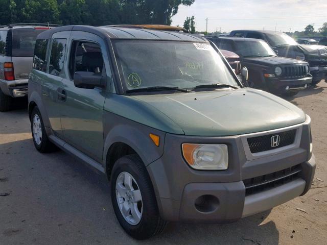 5J6YH28655L031955 - 2005 HONDA ELEMENT EX GREEN photo 1