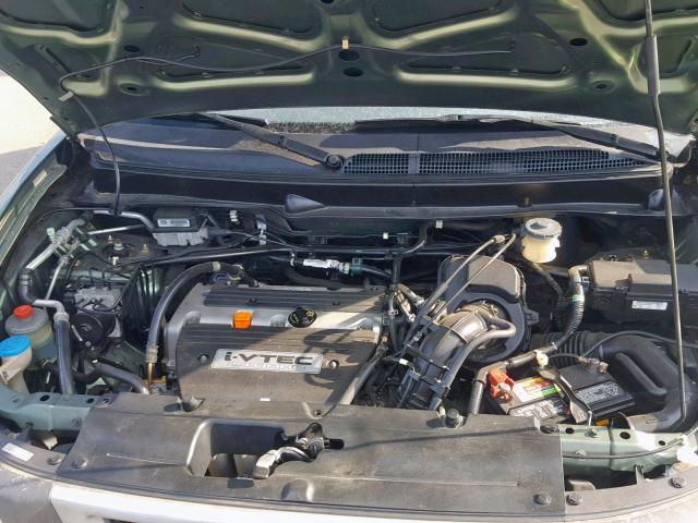 5J6YH28655L031955 - 2005 HONDA ELEMENT EX GREEN photo 7