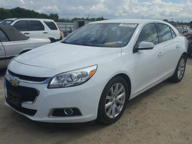 1G11E5SL7EF258748 - 2014 CHEVROLET MALIBU 2LT WHITE photo 2