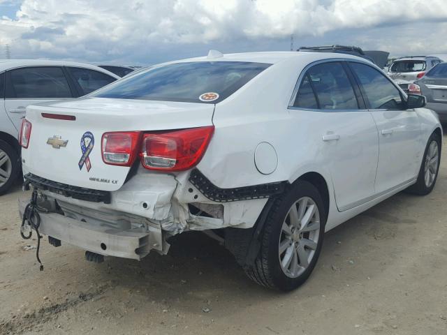 1G11E5SL7EF258748 - 2014 CHEVROLET MALIBU 2LT WHITE photo 4