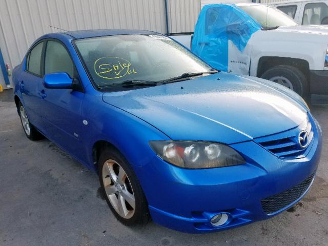 JM1BK323961499718 - 2006 MAZDA 3 S BLUE photo 1