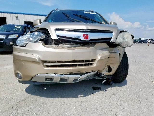 3GSCL53778S692826 - 2008 SATURN VUE XR GOLD photo 9