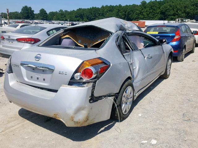 1N4AL2AP2BN485725 - 2011 NISSAN ALTIMA BAS SILVER photo 4