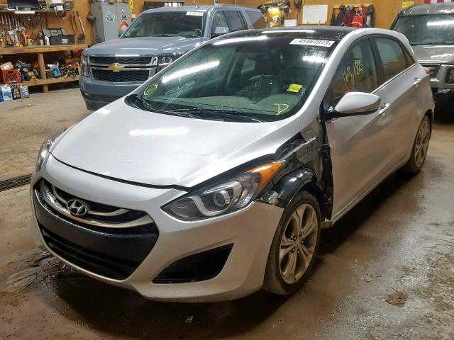 KMHD35LE0DU105161 - 2013 HYUNDAI ELANTRA GT SILVER photo 2