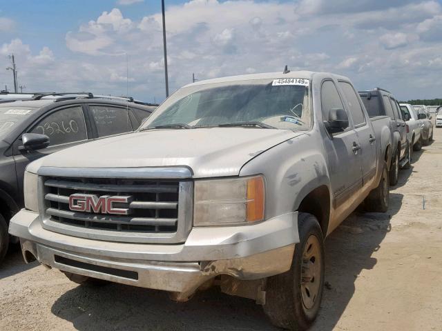 3GTRCUEA5AG233148 - 2010 GMC SIERRA C15 SILVER photo 2