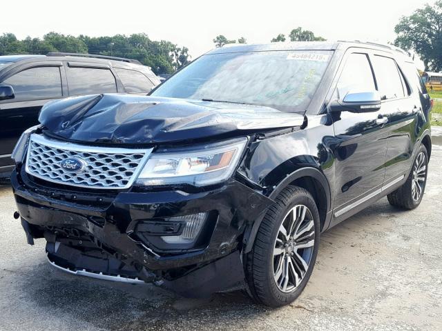 1FM5K8HT9GGA55430 - 2016 FORD EXPLORER P BLACK photo 2