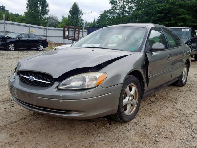 1FAFP55U52G109245 - 2002 FORD TAURUS SES GREEN photo 2