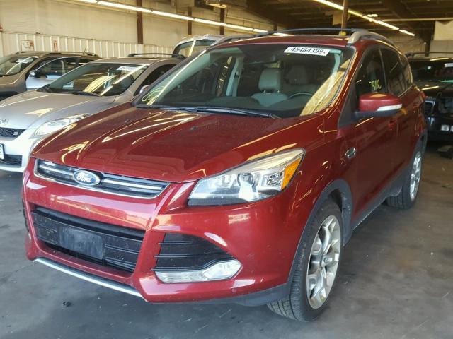 1FMCU9J99FUA52226 - 2015 FORD ESCAPE TIT BURGUNDY photo 2