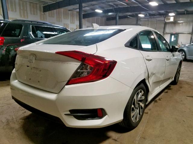 19XFC2F72JE208164 - 2018 HONDA CIVIC EX Beyaz fotoğraf 4