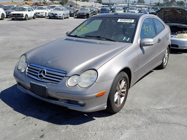 WDBRN64J93A519088 - 2003 MERCEDES-BENZ C 320 SPOR GRAY photo 2