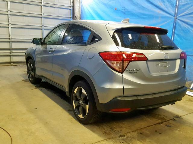 3CZRU6H52JG708157 - 2018 HONDA HR-V EX SILVER photo 3