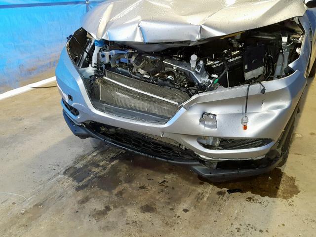 3CZRU6H52JG708157 - 2018 HONDA HR-V EX SILVER photo 9