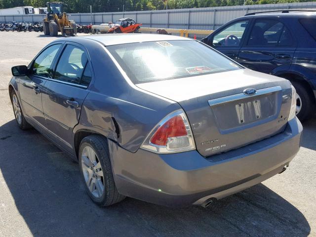 3FAHP08146R147237 - 2006 FORD FUSION SEL GRAY photo 3