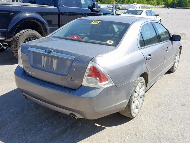 3FAHP08146R147237 - 2006 FORD FUSION SEL GRAY photo 4