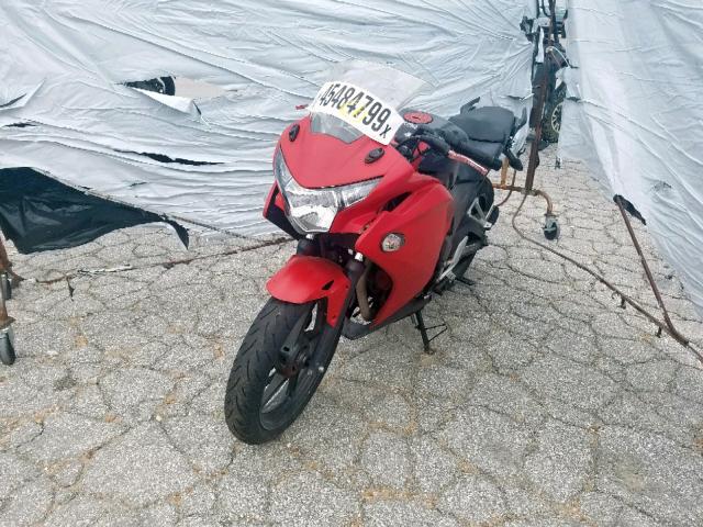 MLHMC410XC5202167 - 2012 HONDA CBR250 R RED photo 2