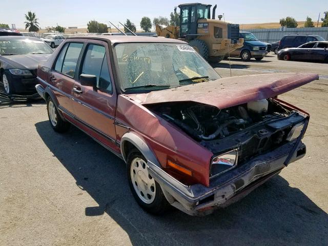 WVWGA0161GW779835 - 1986 VOLKSWAGEN JETTA DELU RED photo 1