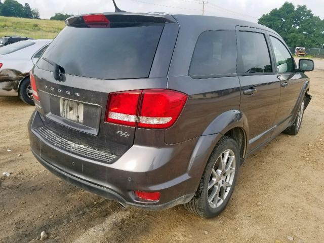 3C4PDDEG0FT612002 - 2015 DODGE JOURNEY R/ GRAY photo 4