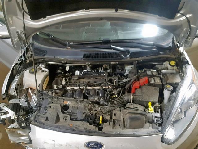 3FADP4EJ7FM181602 - 2015 FORD FIESTA SE SILVER photo 7