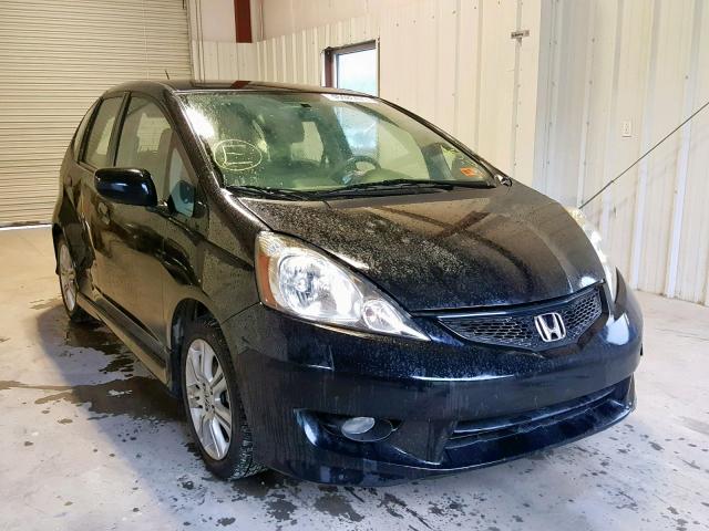 JHMGE8H50BC024751 - 2011 HONDA FIT SPORT BLACK photo 1