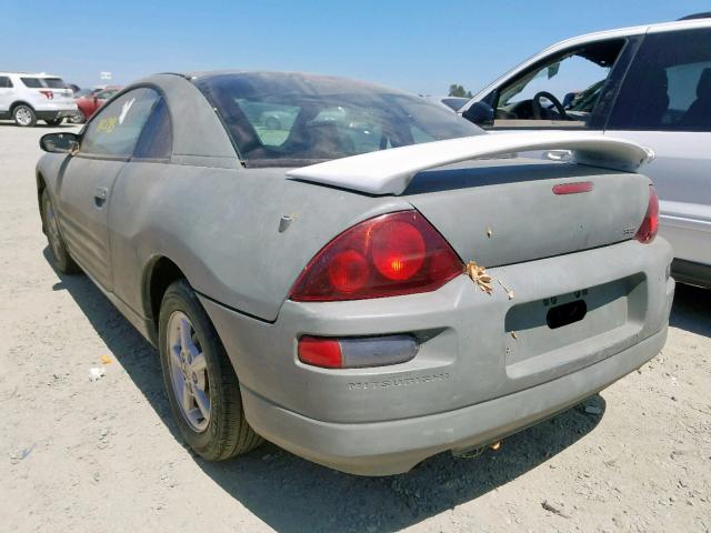 4A3AC34G81E163811 - 2001 MITSUBISHI ECLIPSE RS GREEN photo 3