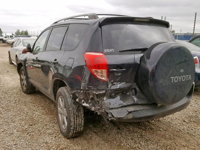 JTMBD31V686054923 - 2008 TOYOTA RAV4 LIMIT BLACK photo 3