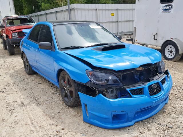 JF1GD79606G522328 - 2006 SUBARU IMPREZA WR BLUE photo 1