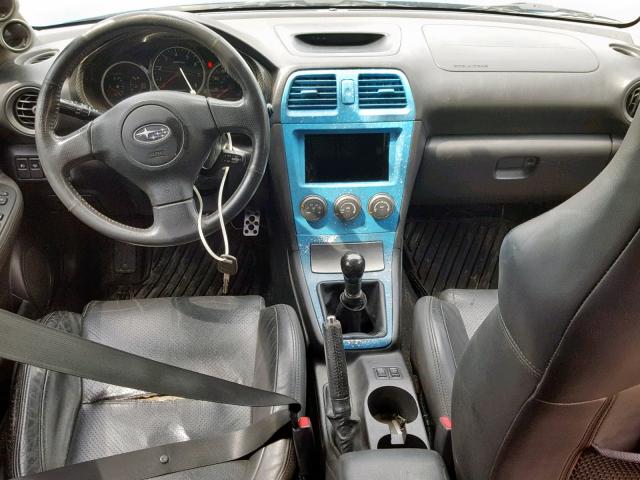 JF1GD79606G522328 - 2006 SUBARU IMPREZA WR BLUE photo 9