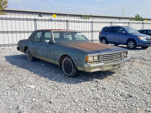 2G1AN69J7C1211749 - 1982 CHEVROLET CAPRICE CL BLUE photo 1