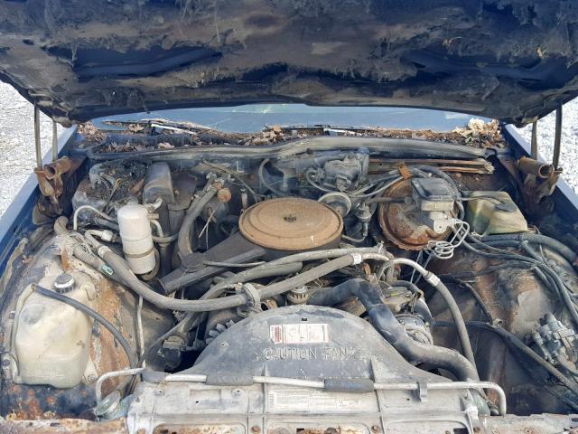 2G1AN69J7C1211749 - 1982 CHEVROLET CAPRICE CL BLUE photo 9