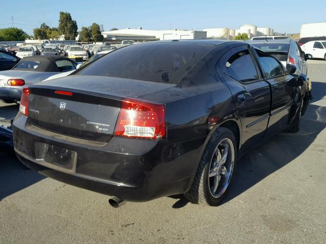 2B3CA3CV7AH299617 - 2010 DODGE CHARGER SX BLACK photo 4