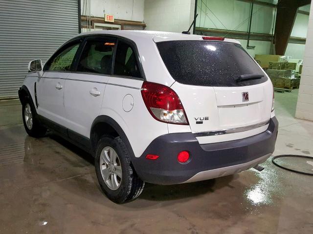 3GSCL33P78S562288 - 2008 SATURN VUE XE WHITE photo 3