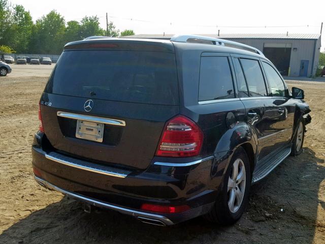 4JGBF7BE7BA717013 - 2011 MERCEDES-BENZ GL 450 4MA BLACK photo 4