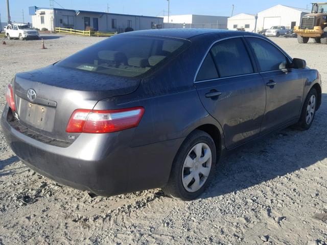 4T1BE46K19U347333 - 2009 TOYOTA CAMRY BASE GRAY photo 4