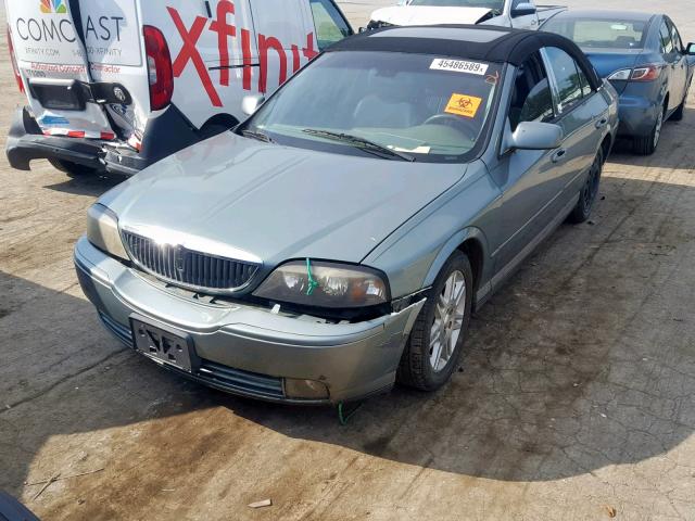 1LNHM87A83Y669722 - 2003 LINCOLN LS მწვანე ფოტო 2