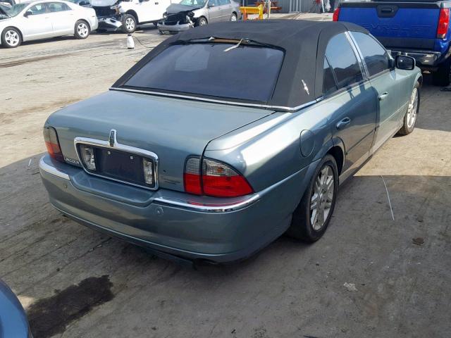 1LNHM87A83Y669722 - 2003 LINCOLN LS მწვანე ფოტო 4