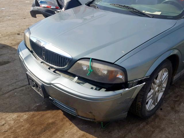 1LNHM87A83Y669722 - 2003 LINCOLN LS GREEN photo 9