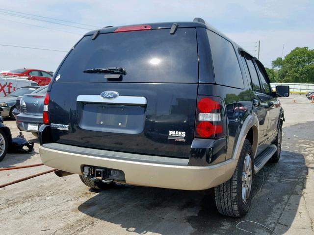 1FMEU74E37UA48857 - 2007 FORD EXPLORER E BLACK photo 4