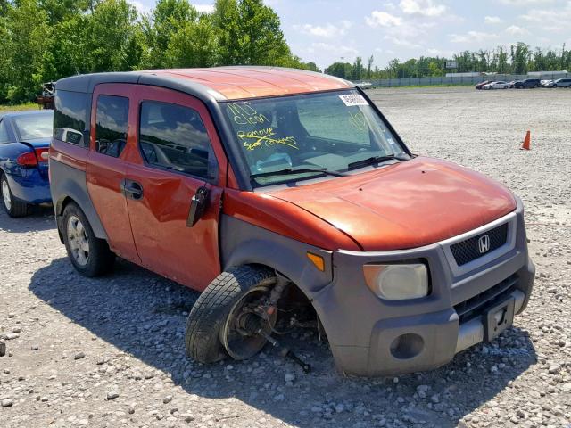 5J6YH18625L004531 - 2005 HONDA ELEMENT EX ORANGE photo 1