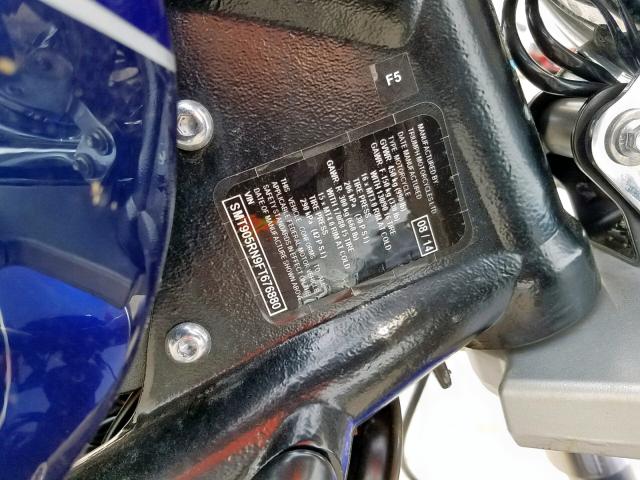SMT905RN9FT676880 - 2015 TRIUMPH MOTORCYCLE AMERICA BLUE photo 10