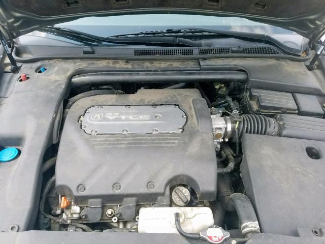 19UUA66225A075201 - 2005 ACURA TL GRAY photo 7