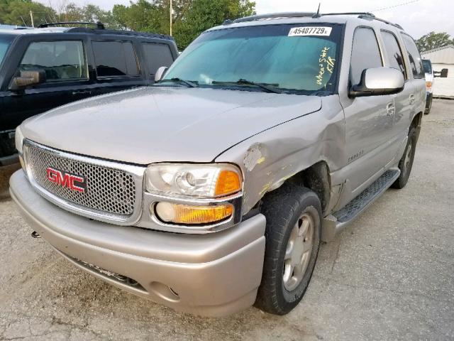 1GKEK63U05J111719 - 2005 GMC YUKON DENA BROWN photo 2